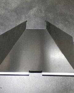 HOPPER EXTENSION COVER HALF (2-HALVES REQ’D),METAL,F/250# EX